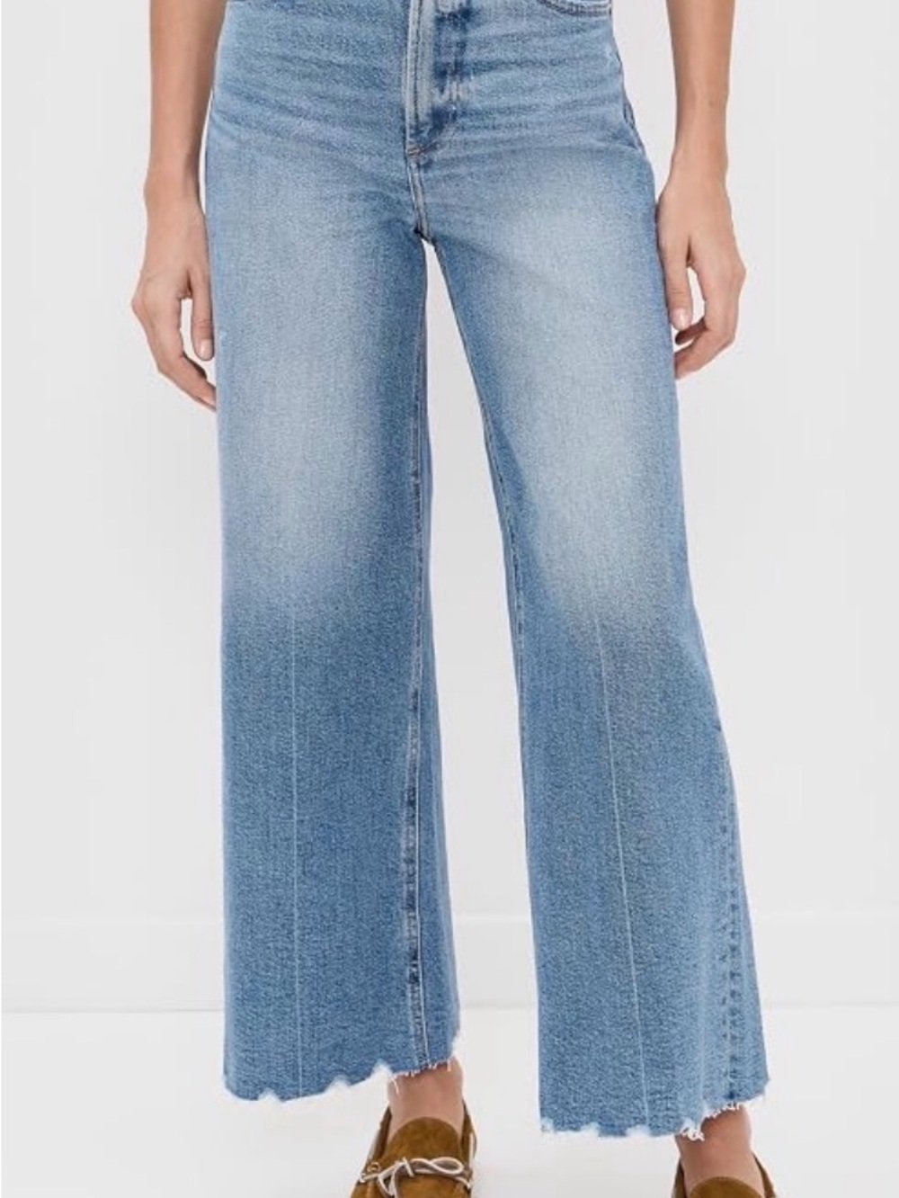 Pistola Lana Crop Ultra Wide Leg Jeans Rhythm Vintage